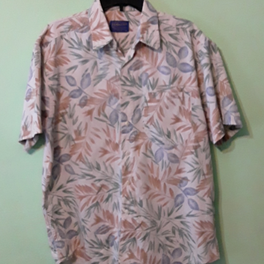 Vintage Pendleton Shirt Floral Design